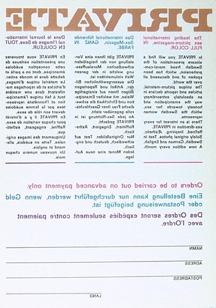23P Vintage Retro Porno - Private Magazine - 008