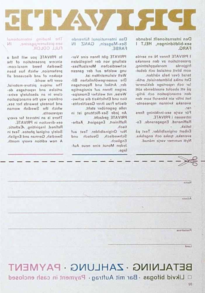 25P Vintage Retro Porno - Private Magazine - 009