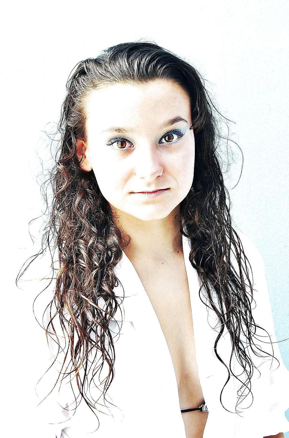 9P Spanish teen Tamara wants your cum on her