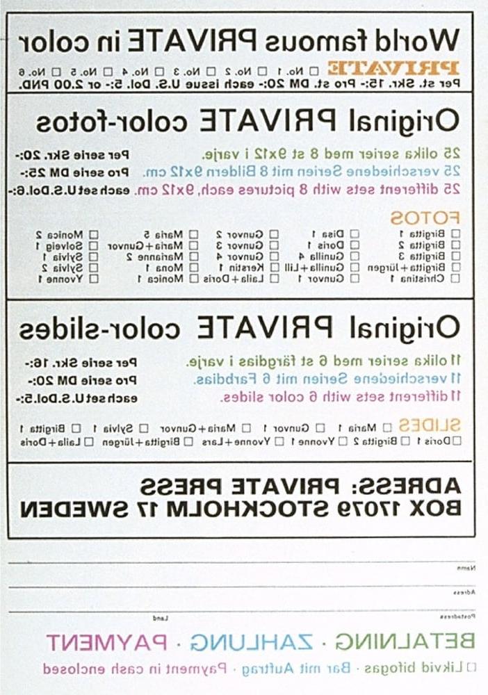 25P Vintage Retro Porno - Private Magazine - 007