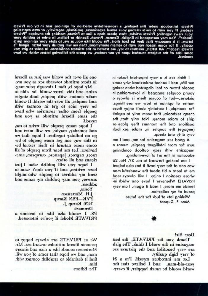 24P Vintage Retro Porno - Private Magazine - 027
