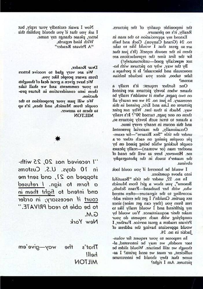 24P Vintage Retro Porno - Private Magazine - 027