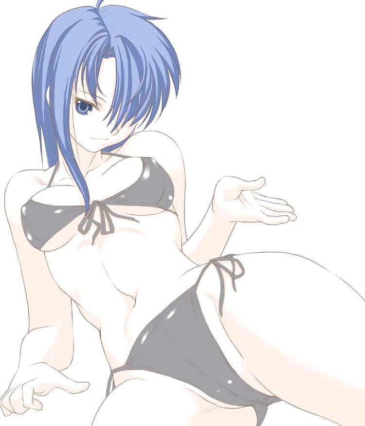 25P Anime-Manga-Hentai Images Vol 7: Swimsuits.