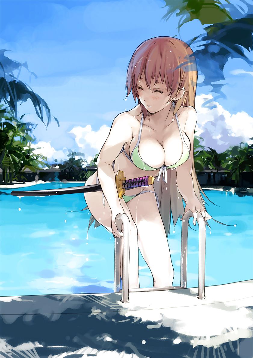 25P Anime-Manga-Hentai Images Vol 7: Swimsuits.