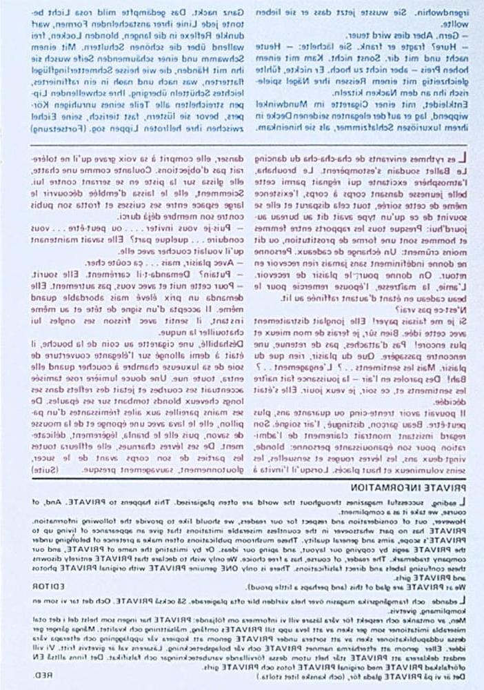 25P Vintage Retro Porno - Private Magazine - 013