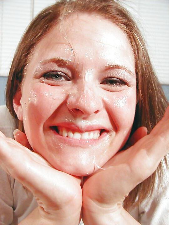 16P Blond Brittney loves a facial