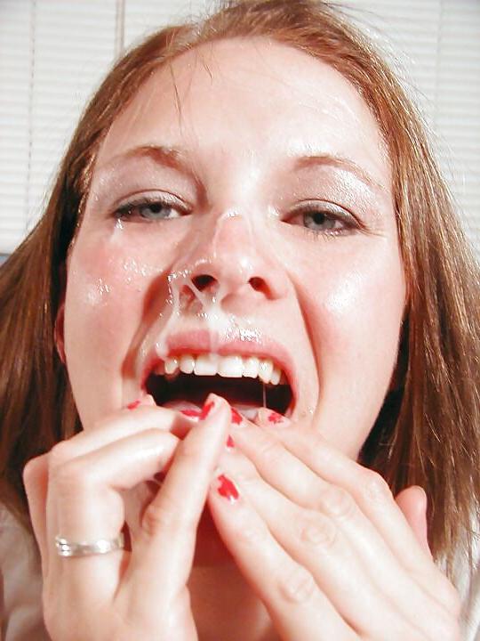 16P Blond Brittney loves a facial