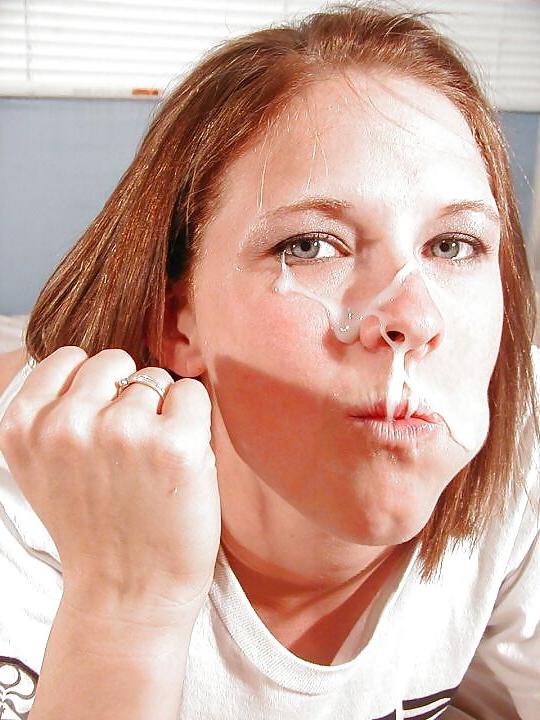 16P Blond Brittney loves a facial