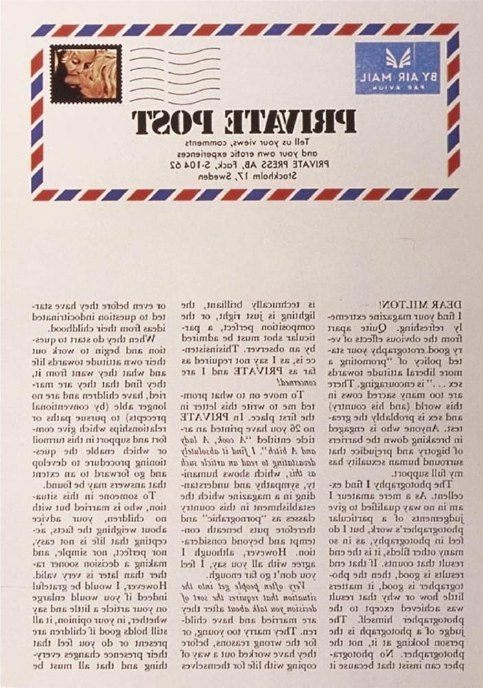 25P Vintage Retro Porno - Private Magazine - 035