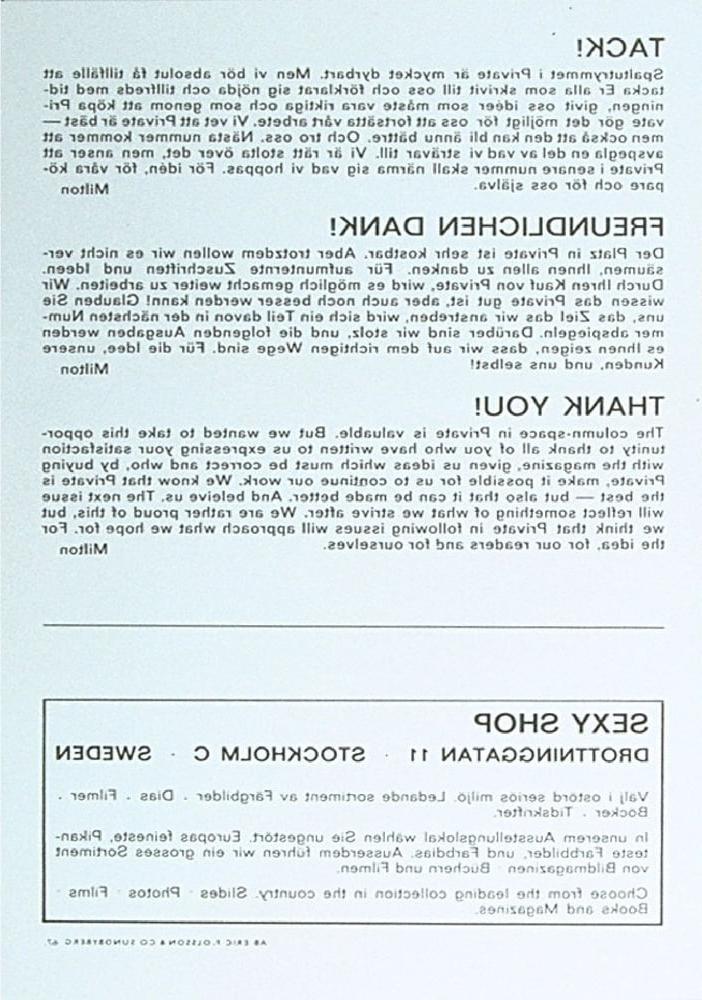 25P Vintage Retro Porno - Private Magazine - 005
