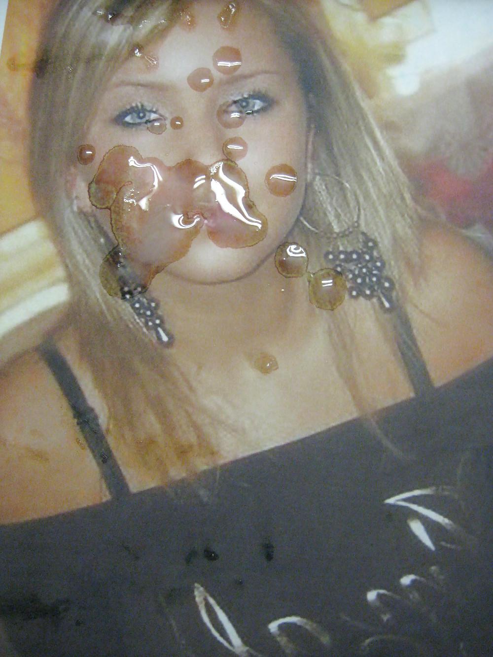 12P Gman Cum on Face of a young Slut from Norway