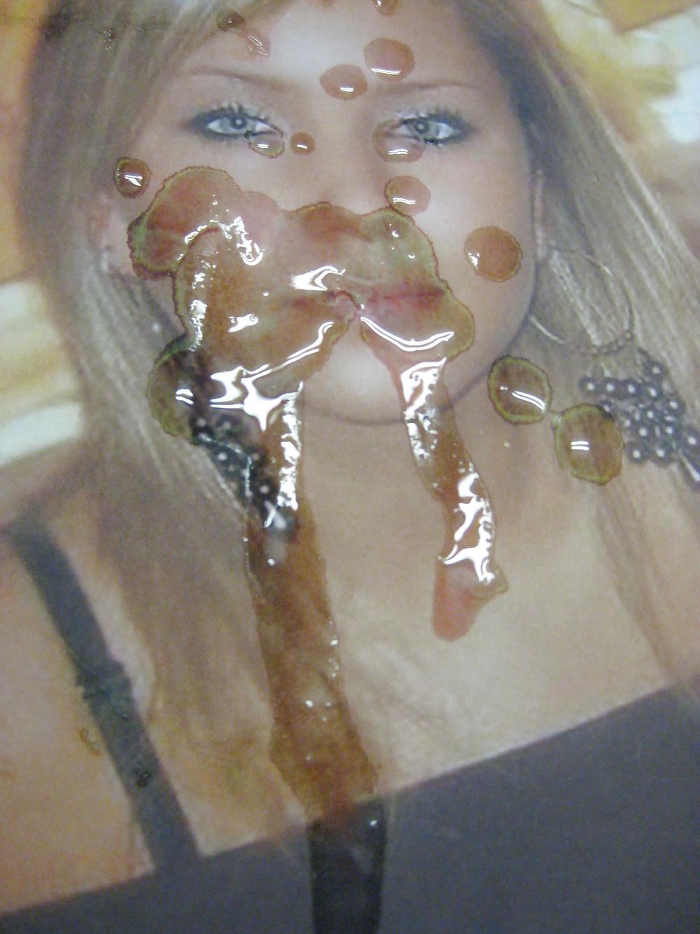 12P Gman Cum on Face of a young Slut from Norway