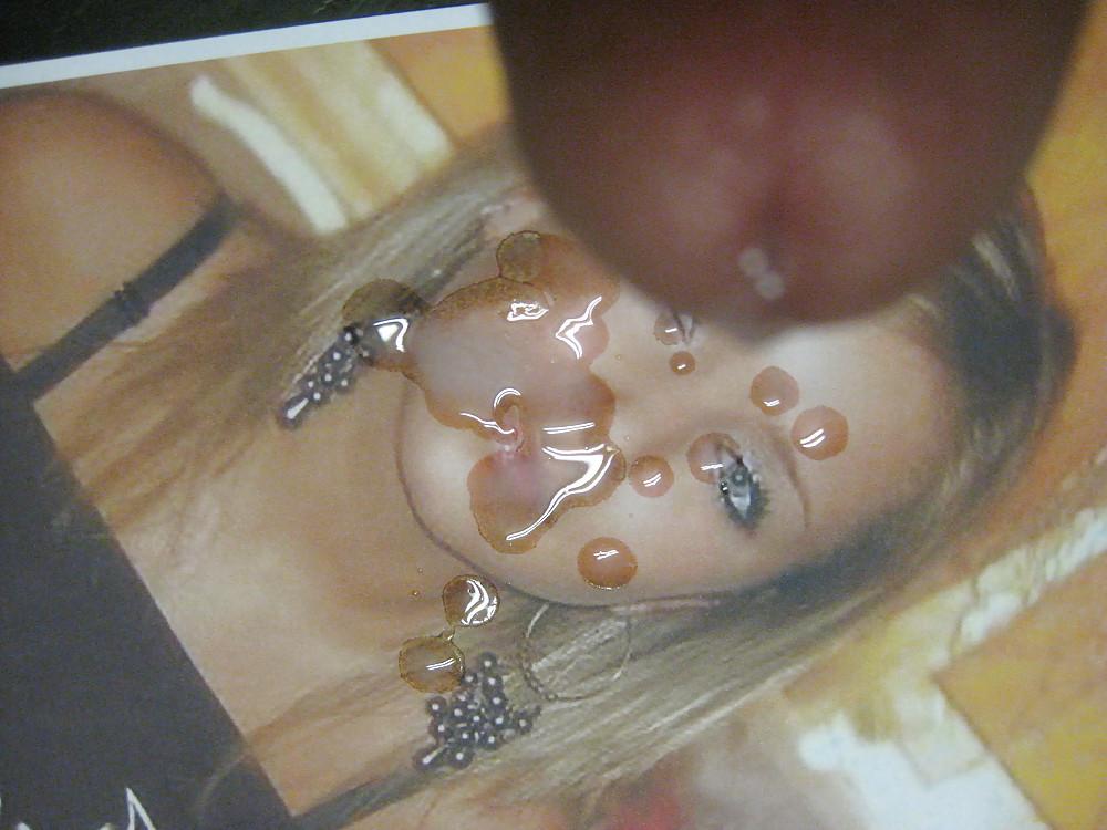 12P Gman Cum on Face of a young Slut from Norway