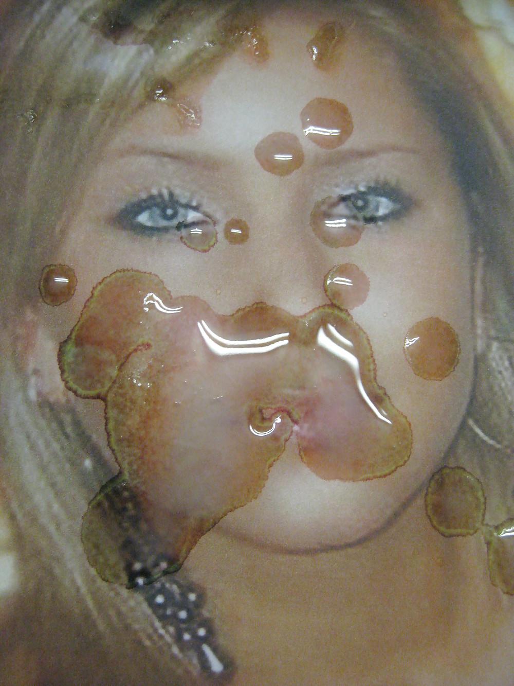12P Gman Cum on Face of a young Slut from Norway