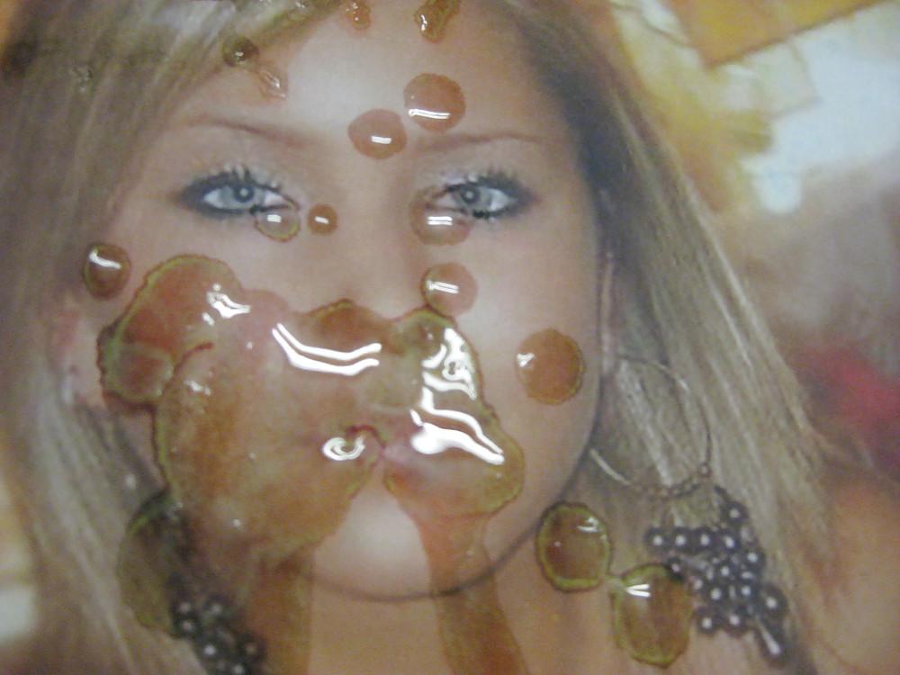 12P Gman Cum on Face of a young Slut from Norway