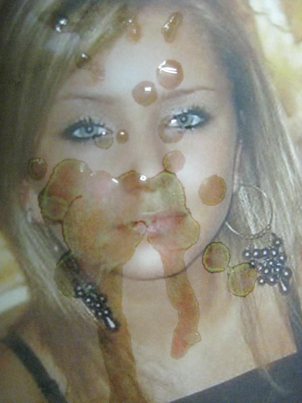 12P Gman Cum on Face of a young Slut from Norway