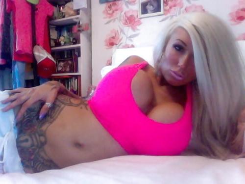 25P Amazing Bimbos - Horny Plastic &amp; Fake Tits Sluts 41
