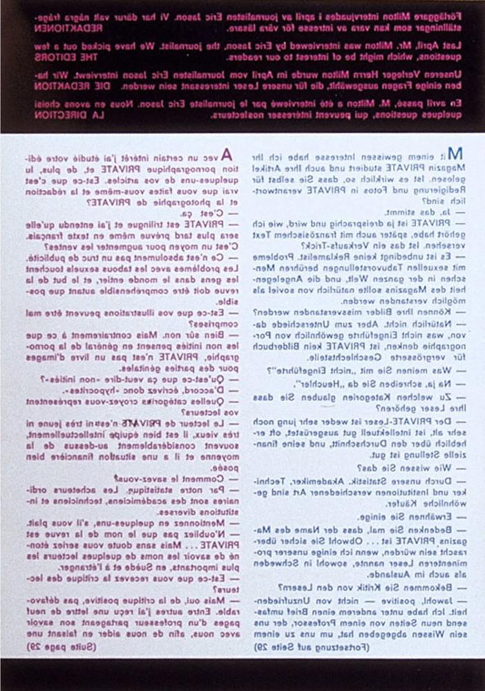 25P Vintage Retro Porno - Private Magazine - 012