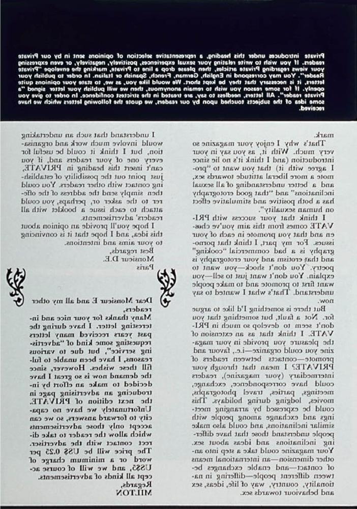 25P Vintage Retro Porno - Private Magazine - 031