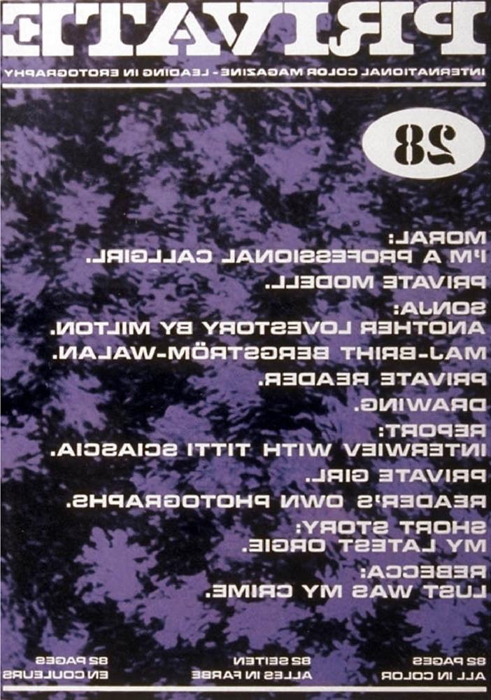 25P Vintage Retro Porno - Private Magazine - 028