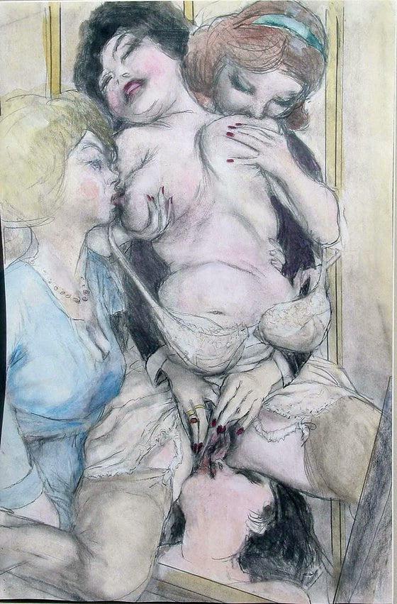 25P vintage drawings ng41