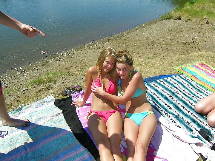 14P Cum on these girls