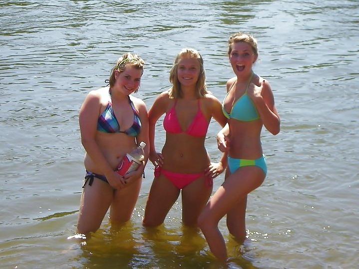 14P Cum on these girls