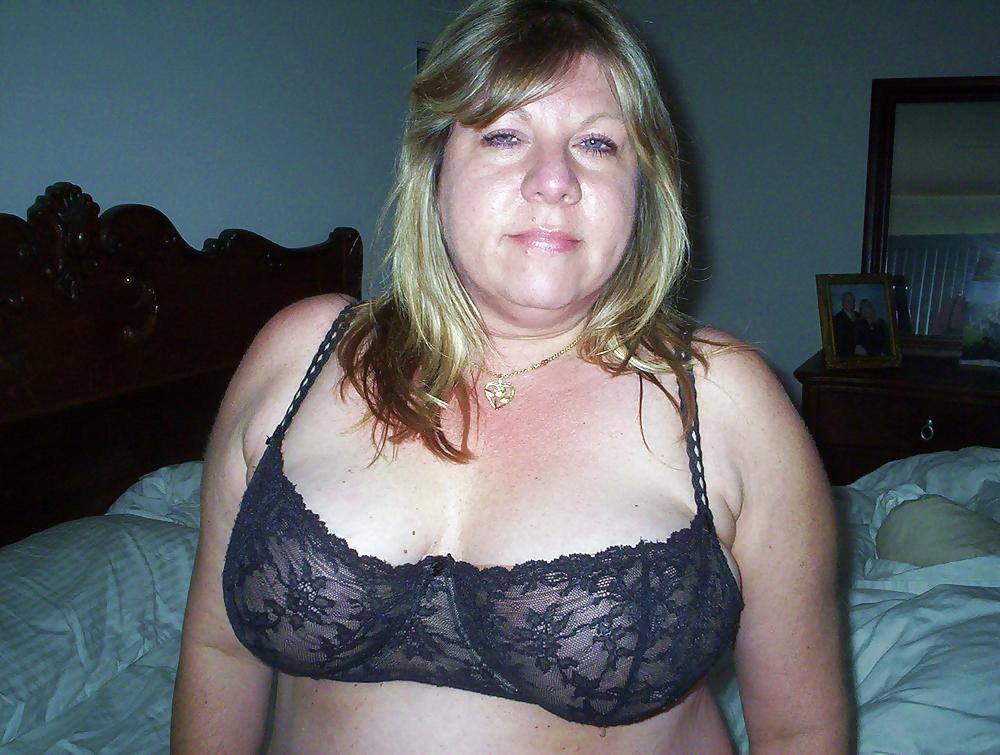25P Chubby MILF Wife Marie Bra and Panties