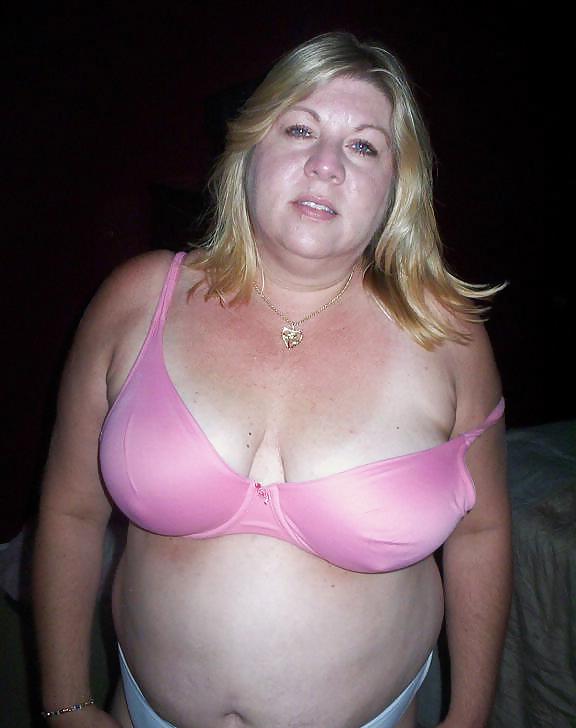 25P Chubby MILF Wife Marie Bra and Panties