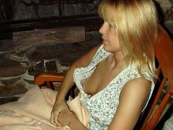 25P Oops, no bra #11