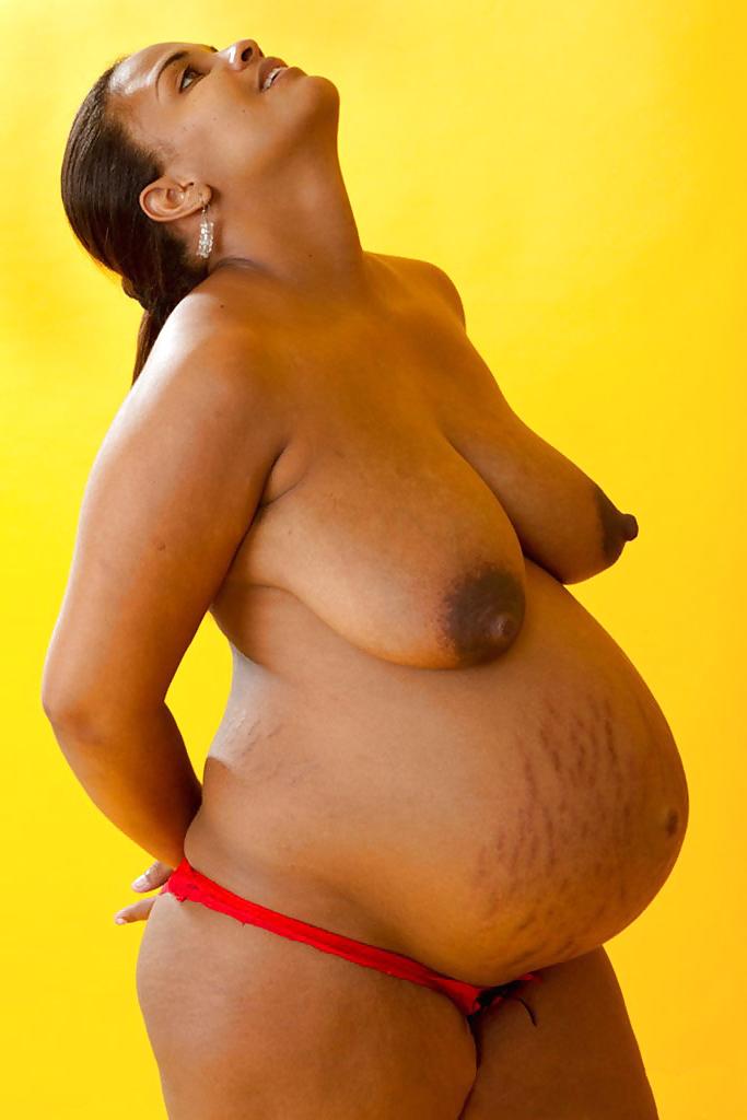 16P Pregnant Brunette Named Karina