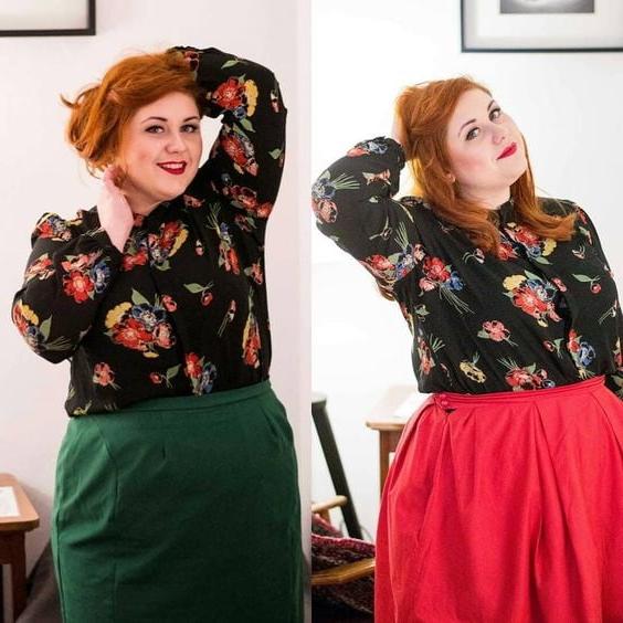 25P Pretty BBWs and fatties from fashion blogs #8