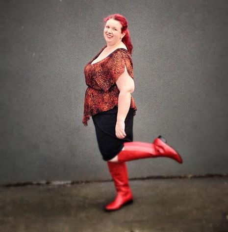 25P Pretty BBWs and fatties from fashion blogs #8