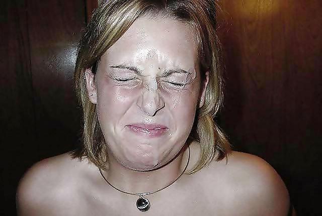 25P Unwanted Angry Messy Cumshot Facials Dislike Hate Disgust
