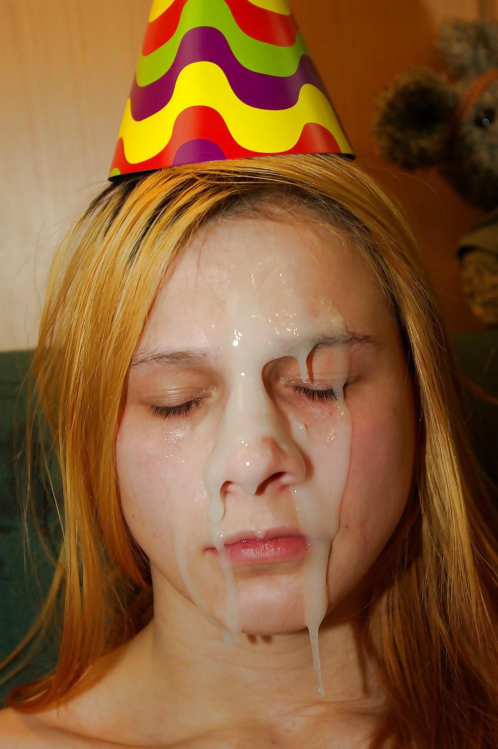 25P Unwanted Angry Messy Cumshot Facials Dislike Hate Disgust