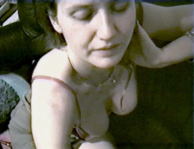 15P SAG - Slutty Whore's Olive Mini, Red Bra &amp; Heels 01