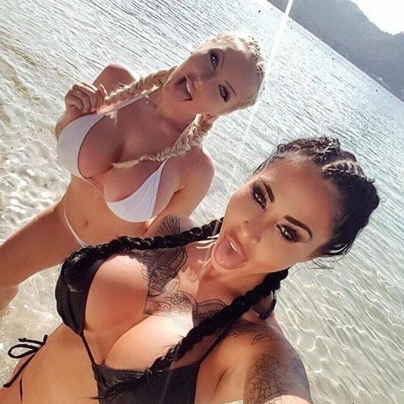 25P Amazing Bimbos - Horny Plastic &amp; Fake Tits Sluts 38