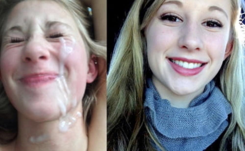 19P Amateur facials before and after # 2