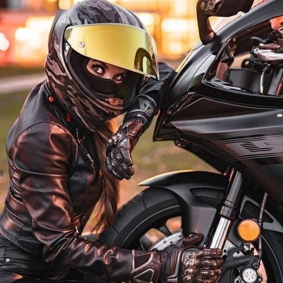 23P Biker Girls in Leather 1 - by Redbull18