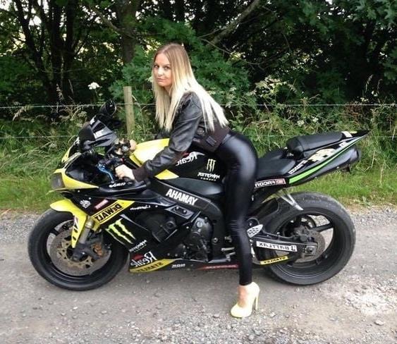 23P Biker Girls in Leather 1 - by Redbull18