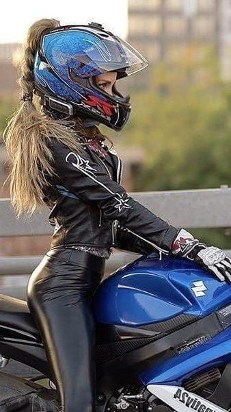 23P Biker Girls in Leather 1 - by Redbull18