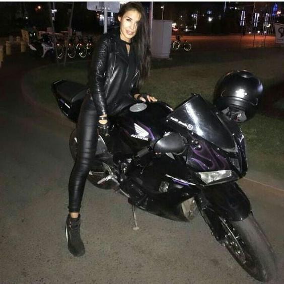 23P Biker Girls in Leather 1 - by Redbull18