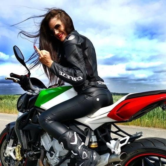 23P Biker Girls in Leather 1 - by Redbull18