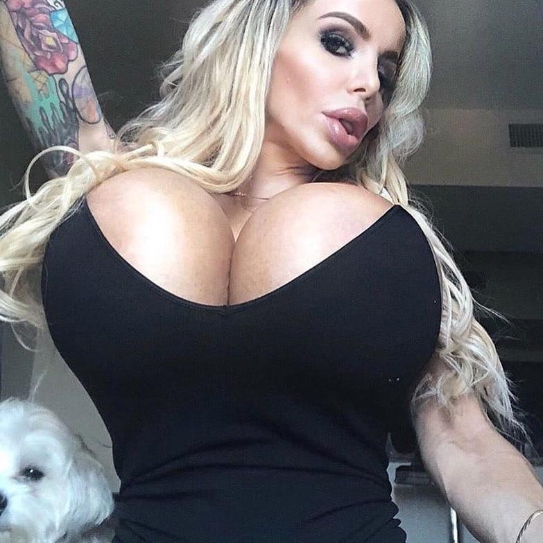 25P Amazing Bimbos - Horny Plastic &amp; Fake Tits Sluts 15