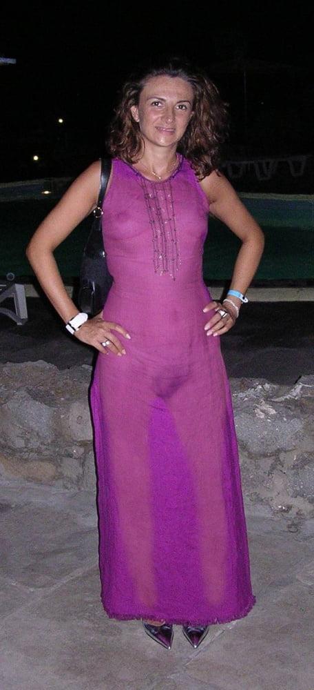 20P see through no bra - transparence 56