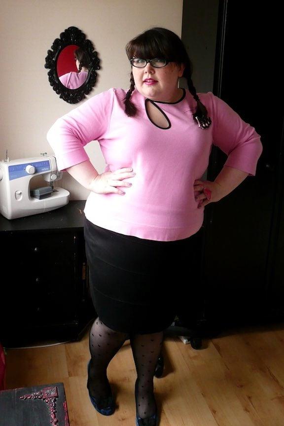 25P Pretty BBWs and fatties from fashion blogs #6