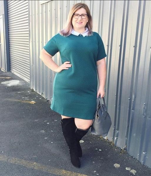 25P Pretty BBWs and fatties from fashion blogs #6