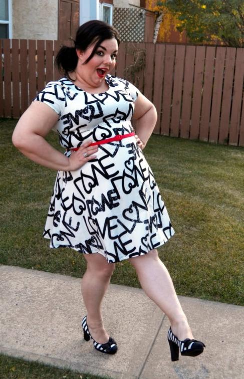 25P Pretty BBWs and fatties from fashion blogs #4