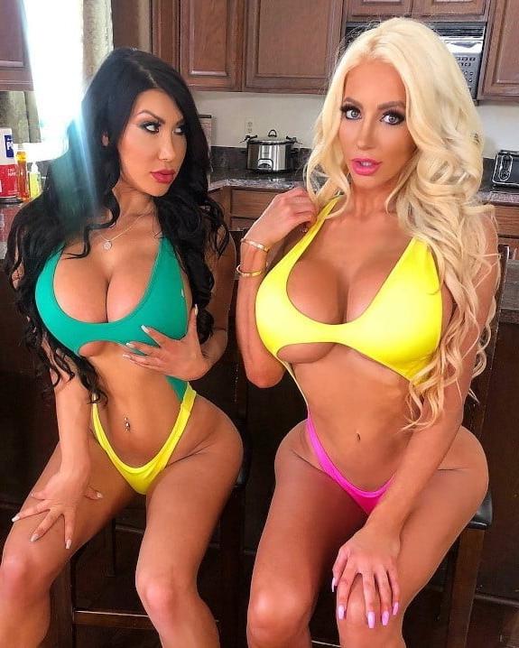 25P Amazing Bimbos - Horny Plastic &amp; Fake Tits Sluts 12