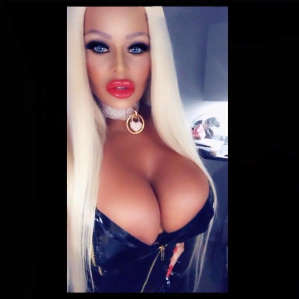 25P Amazing Bimbos - Horny Plastic &amp; Fake Tits Sluts 20